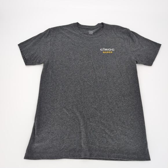 Ciroc Mango Dark Distressed Gray/Grey Crewneck Men's T-shirt/Tee - Size M - GUC - Picture 6 of 9
